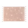 Tapis Lavable Hippy Stars Aqua Rose Tapis Lavable Hippy Stars Aqua Rose