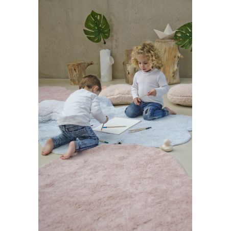 Tapis Lavable Puffy Love Rose Tapis Lavable Puffy Love Rose