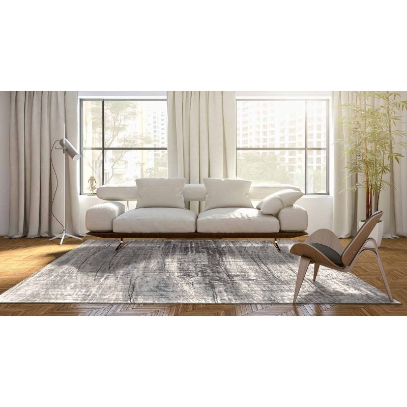 Tapis de Salon Design Mad Men Griff Jersey Stone