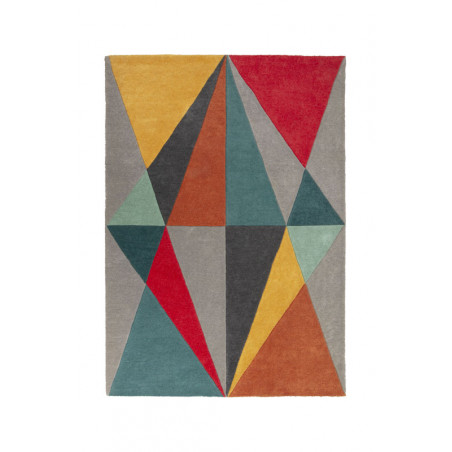 Tapis Design Infinite Diamonds Multi vu de face Tapis Design Infinite Diamonds Multi vu de face