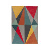 Tapis Design Infinite Diamonds Multi vu de face Tapis Design Infinite Diamonds Multi vu de face