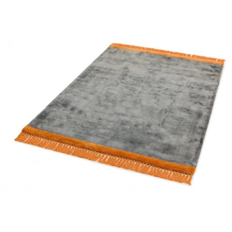 Tapis moderne Mekong gris et orange Tapis moderne Mekong gris et orange