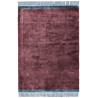 Tapis moderne Mekong prune et bleu Tapis moderne Mekong prune et bleu