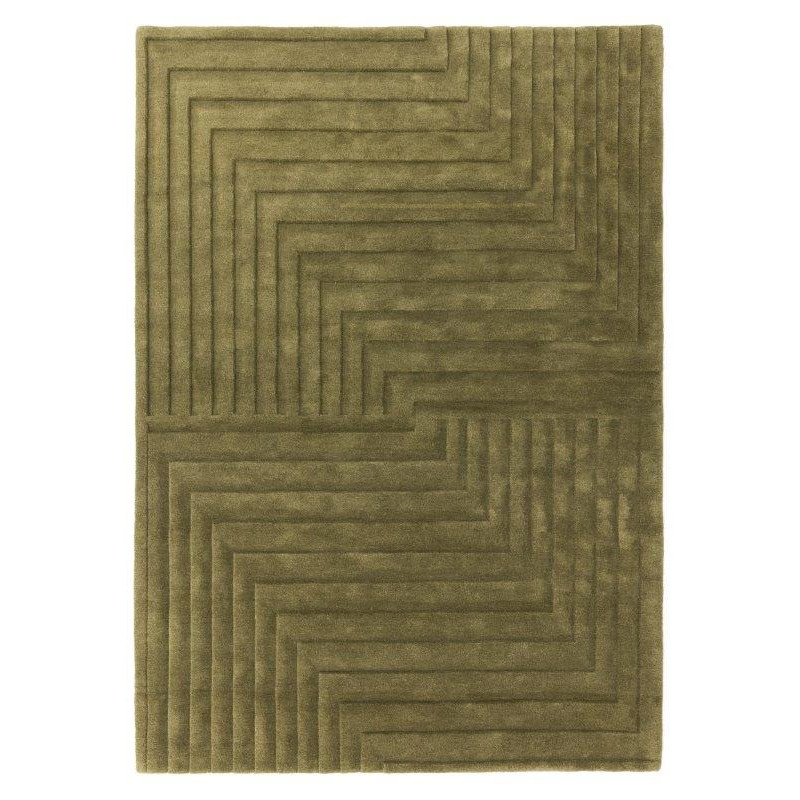 Tapis moderne Léna vert