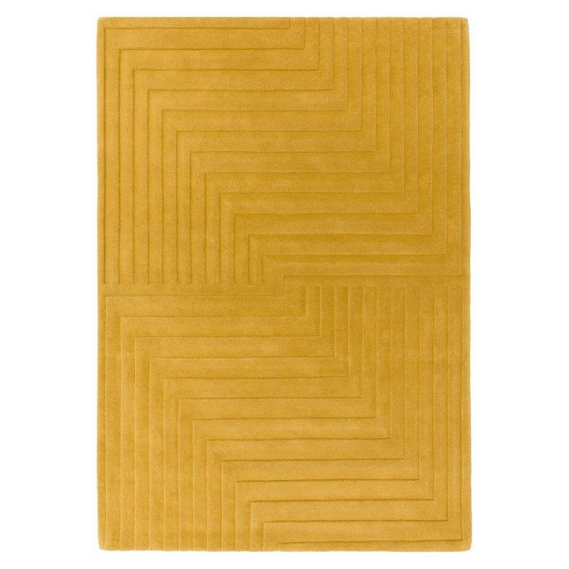 Tapis moderne Léna ochre