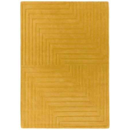 Tapis moderne Léna ochre