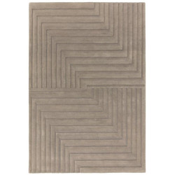 Tapis moderne Léna argent
