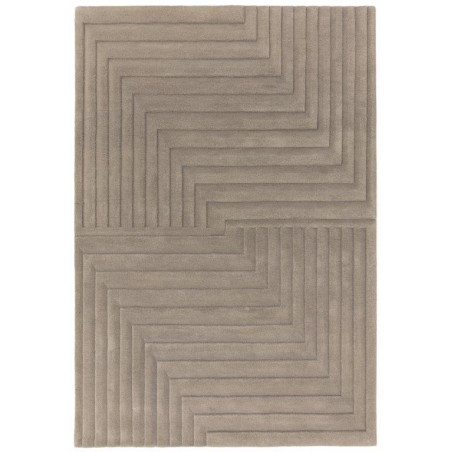 Tapis moderne Léna argent