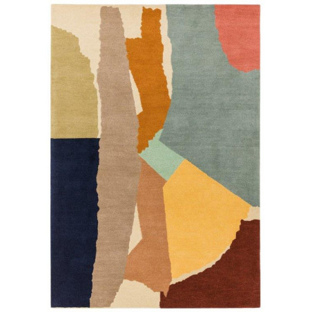 Tapis moderne Oleniok abstrait