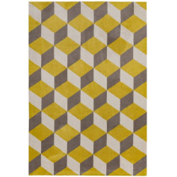 Tapis Moderne Yangzi Jiang Jaune