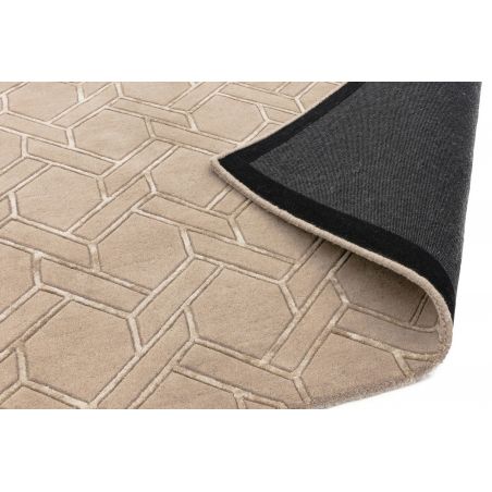 Tapis moderne Kaveri sable Tapis moderne Kaveri sable