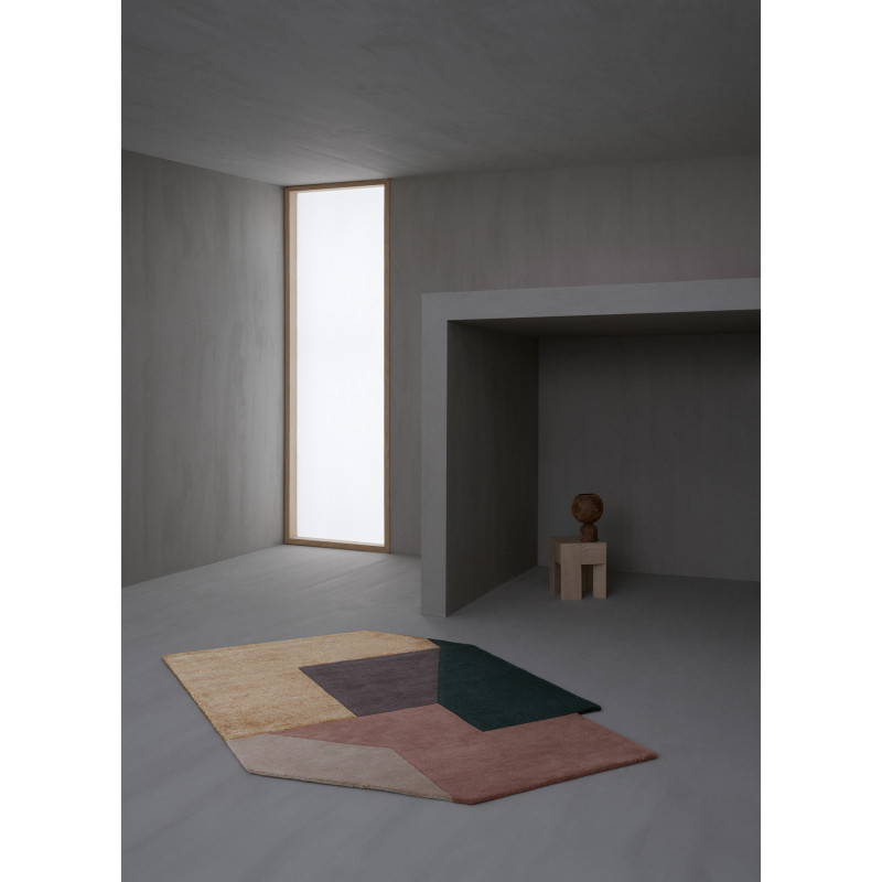 Tapis de salon Alton Combi multicolore