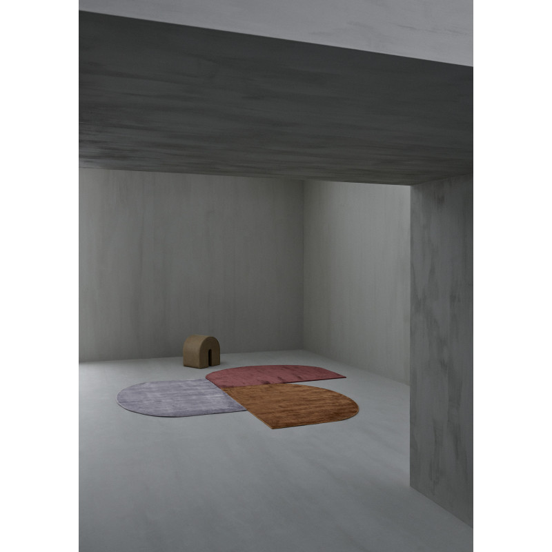 Tapis Design Duetto silver