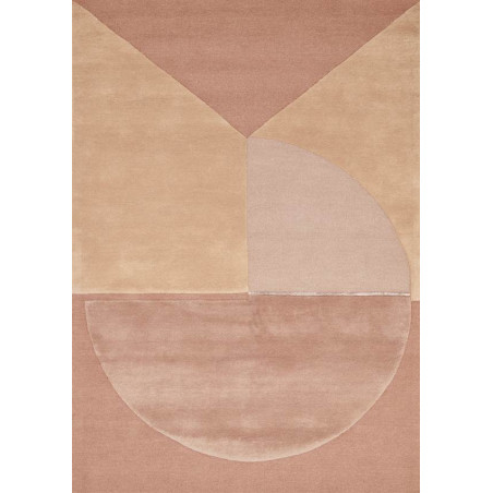 Tapis Design Satomi rose Tapis Design Satomi rose