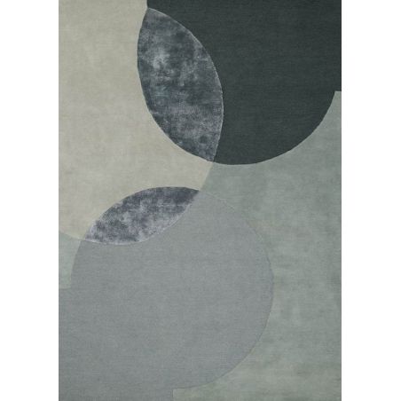 laine et viscose tufté main design scandinave Caldera Cactus 140 x 200 cm