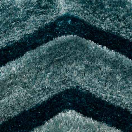 Tapis Design Hexagon Bleu Canard Tapis Design Hexagon Bleu Canard