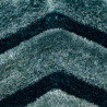 Tapis Design Hexagon Bleu Canard Tapis Design Hexagon Bleu Canard