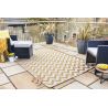Tapis d'Extérieur Collection Florence Alfresco Trieste Jaune Tapis d'Extérieur Collection Florence Alfresco Trieste Jaune