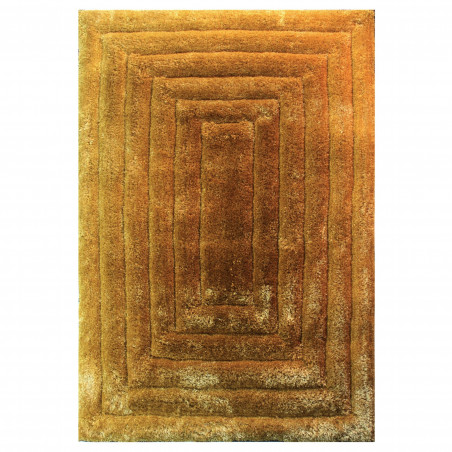 Tapis Ridge en relief ocre Tapis Ridge en relief ocre