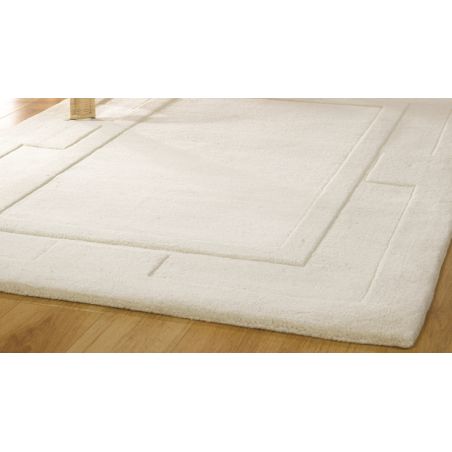 Tapis en Relief Laine Apollo Ivoire Tapis en Relief Laine Apollo Ivoire