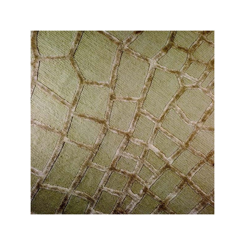 Tapis gris à motifs originaux Angelo