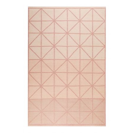 Tapis Design Noora Kelim rose Tapis Design Noora Kelim rose