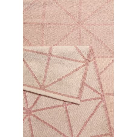 Tapis Design Noora Kelim rose Tapis Design Noora Kelim rose