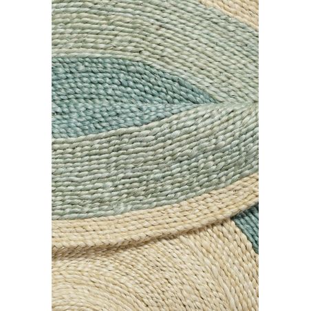 Tapis Rond Beach House vert Tapis Rond Beach House vert
