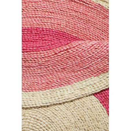 Tapis Rond Beach House rose Tapis Rond Beach House rose