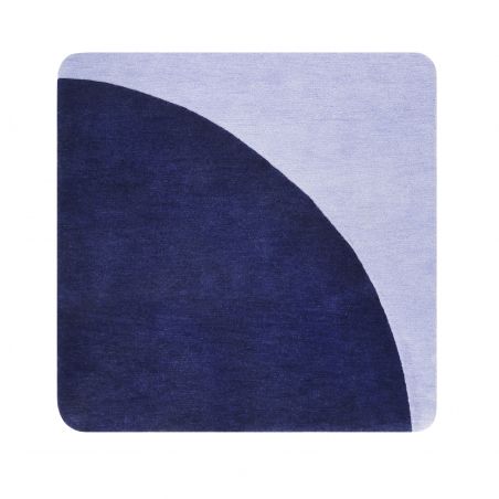 Tapis Design Corro bleu Tapis Design Corro bleu