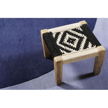 Tapis Design Corro bleu Tapis Design Corro bleu