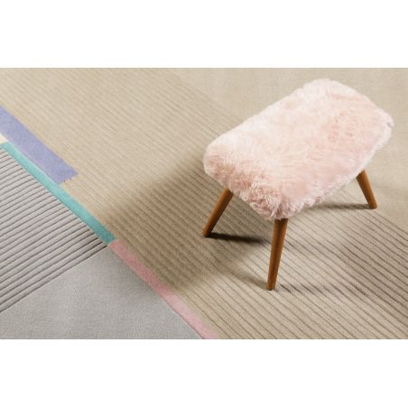 Tapis Design Xaz beige et gris Tapis Design Xaz beige et gris