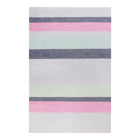 Tapis Design Makon Kelim Multi Rose Tapis Design Makon Kelim Multi Rose