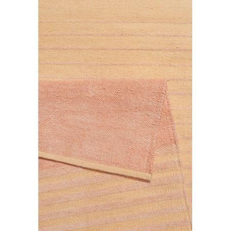 Tapis Design Waves Kelim orange Tapis Design Waves Kelim orange
