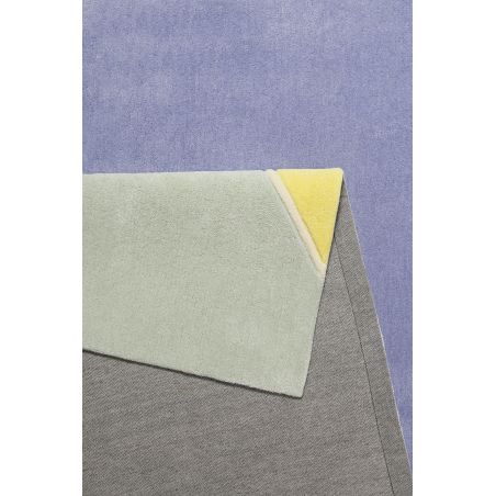 Tapis Design Tavai bleu et jaune Tapis Design Tavai bleu et jaune