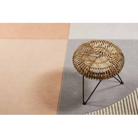 Tapis Design Runway orange et gris Tapis Design Runway orange et gris