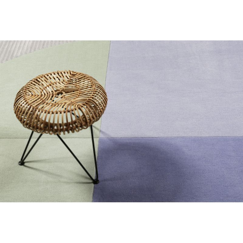 Tapis Design Runway bleu et vert