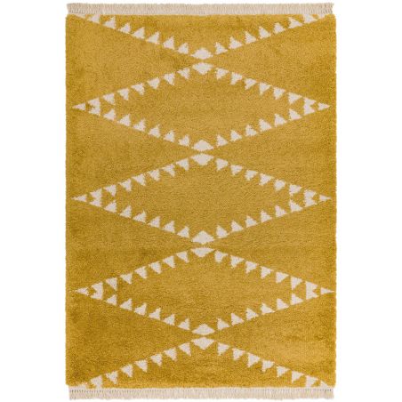 Tapis moderne Tigre moutarde Tapis moderne Tigre moutarde