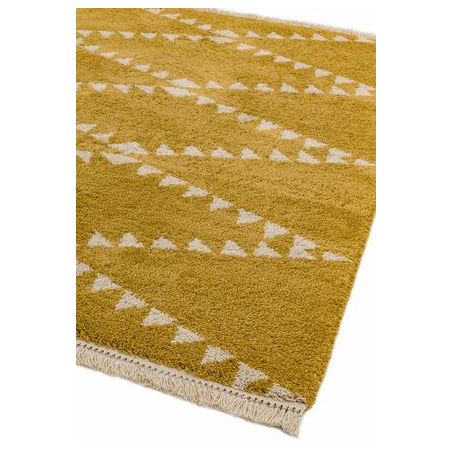 Tapis moderne Tigre moutarde Tapis moderne Tigre moutarde