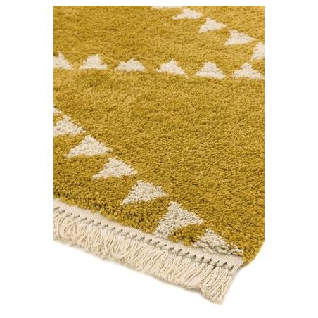 Tapis moderne Tigre moutarde Tapis moderne Tigre moutarde