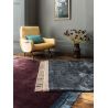Tapis moderne Mekong pétrol et rose Tapis moderne Mekong pétrol et rose