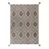 Tapis Design Géométrique Nappe Diego gris Tapis Design Géométrique Nappe Diego gris