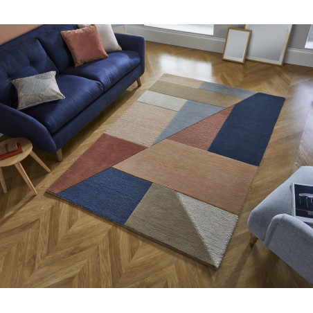 Tapis Design Géométrique Moderno Alwyn multicolore Tapis Design Géométrique Moderno Alwyn multicolore