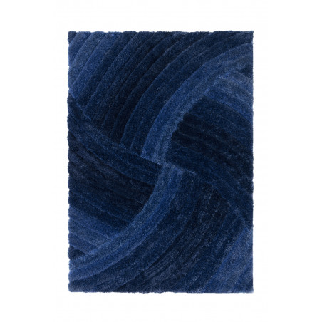 Tapis Design Furrow Bleu Tapis Design Furrow Bleu