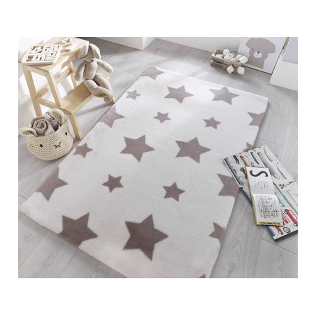 Tapis Enfant Pick'n Mix Etoiles blanc Tapis Enfant Pick'n Mix Etoiles blanc