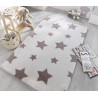 Tapis Enfant Pick'n Mix Etoiles blanc Tapis Enfant Pick'n Mix Etoiles blanc