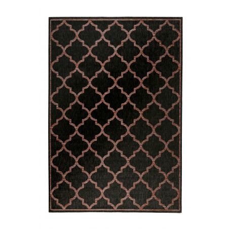 Tapis moderne pour l'extérieur Gleamy noir Tapis moderne pour l'extérieur Gleamy noir