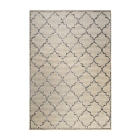 Tapis moderne pour l'extérieur Gleamy beige