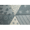 Tapis pour enfant Canon rond Bleu Tapis pour enfant Canon rond Bleu
