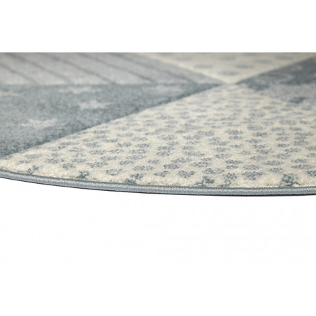 Tapis pour enfant Canon rond Bleu Tapis pour enfant Canon rond Bleu